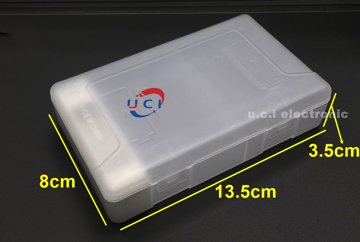 【UCI電子】(B-3) 電池收納盒 帶電量檢測 可裝3號20節