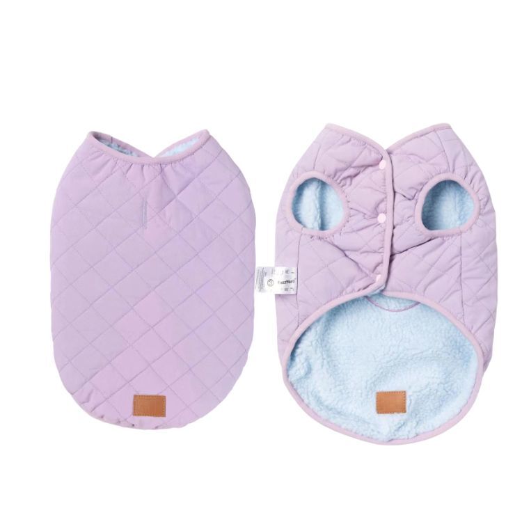 FuzzYard - 笑臉雙面外套(藍色）