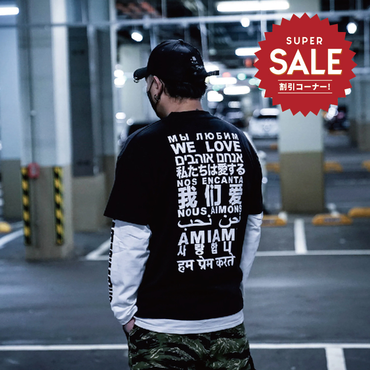 【 LAB.003 原創設計 WORLDWIDELOVE 世界愛 兩件長袖TEE 】