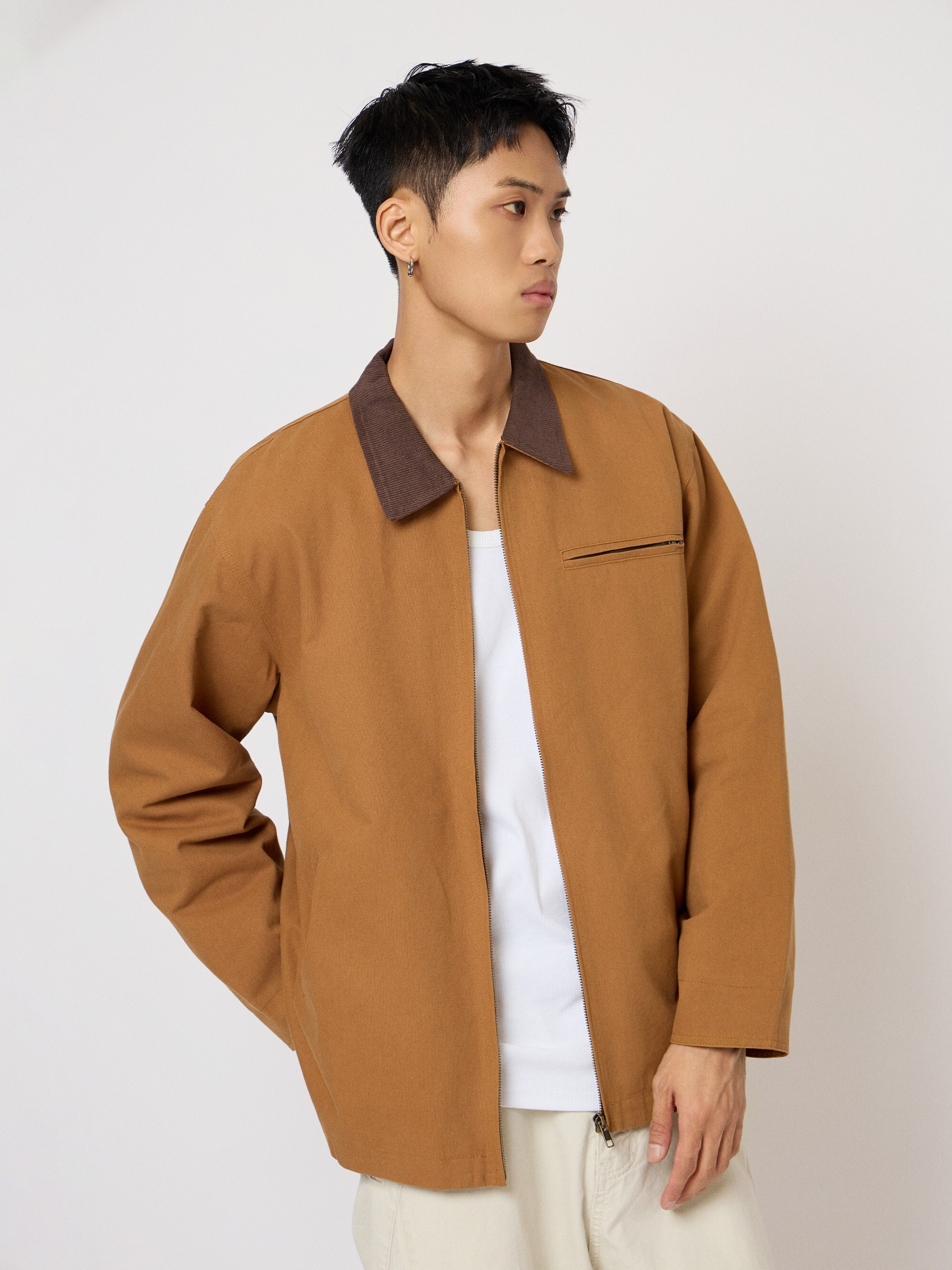 慢暖巴恩風外套