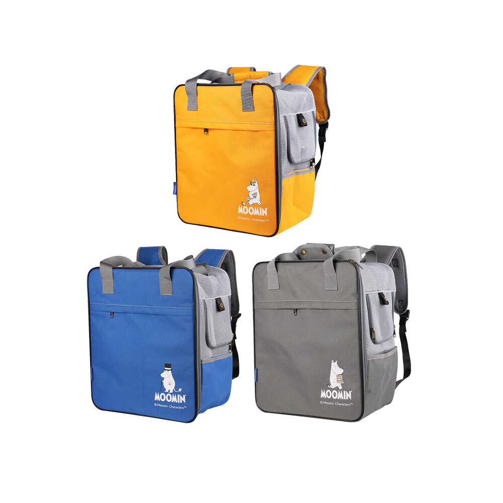 MOOMIN 聯名款方形輕量後背包 寵物背包 貓狗背包