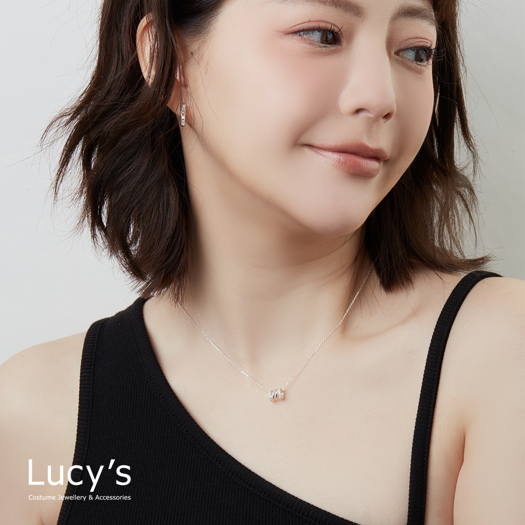 925純銀 光線流轉 項鍊 (115600)