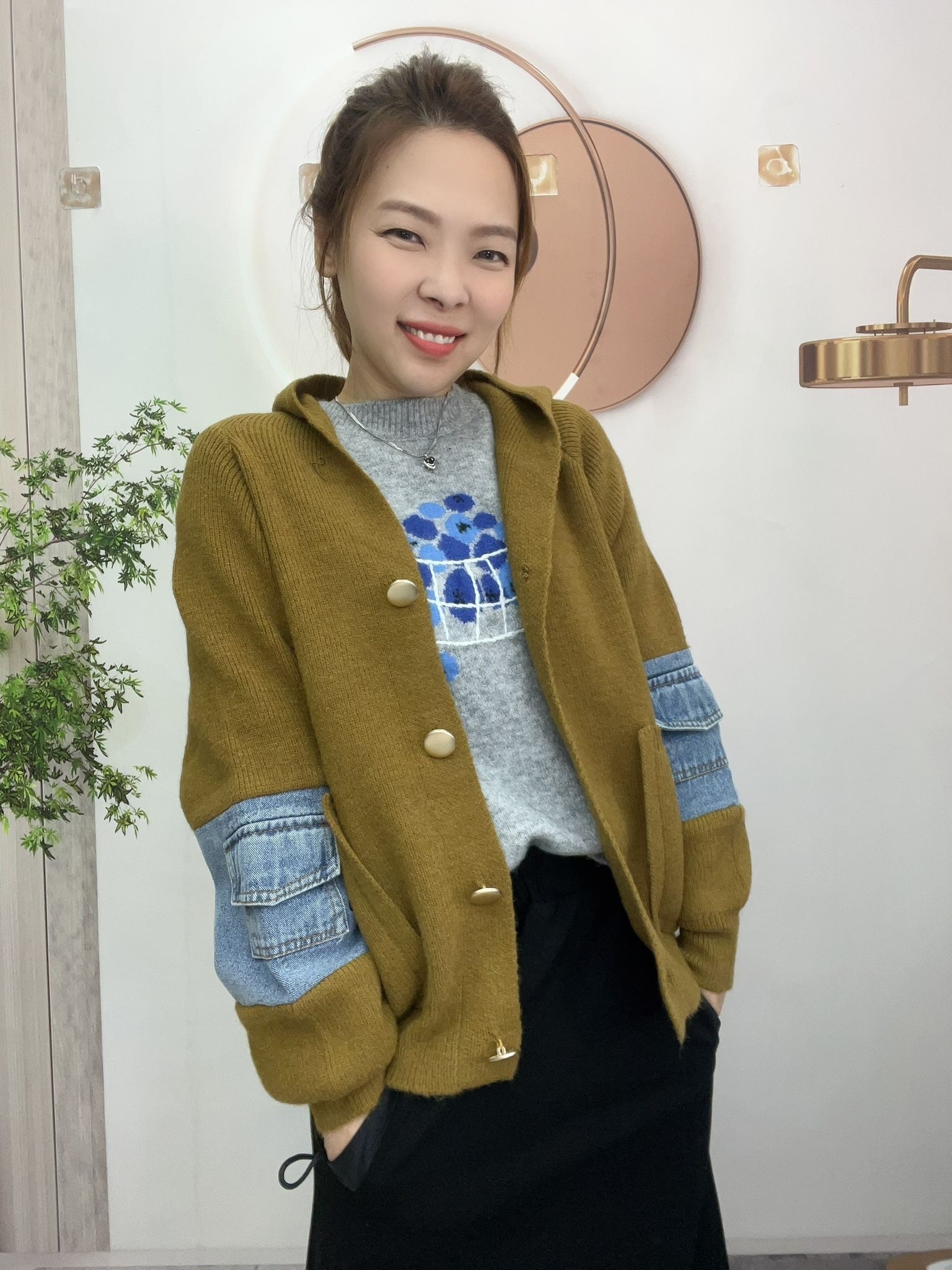 Ingroove 高質冷拼牛仔外套～122D