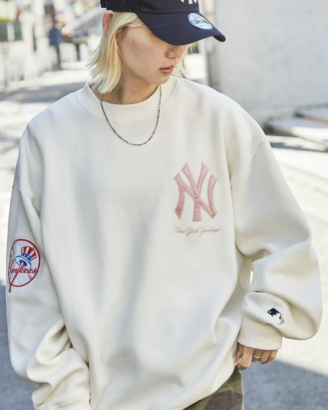 <限時預購> MLB 美國職大聯盟 洋基隊 道奇隊 教士隊 刺繡  圓領 寬鬆 日本大學T