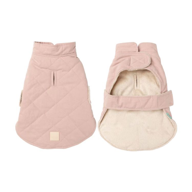 FuzzYard - 絎縫棉質外套(粉色）