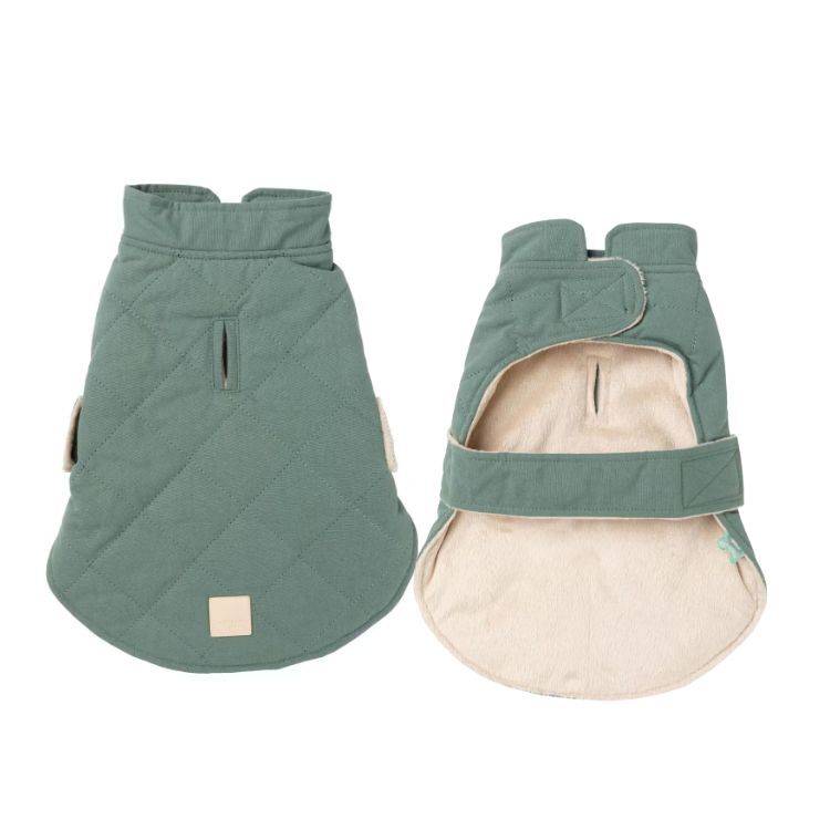 FuzzYard - 絎縫棉質外套(橄欖綠）