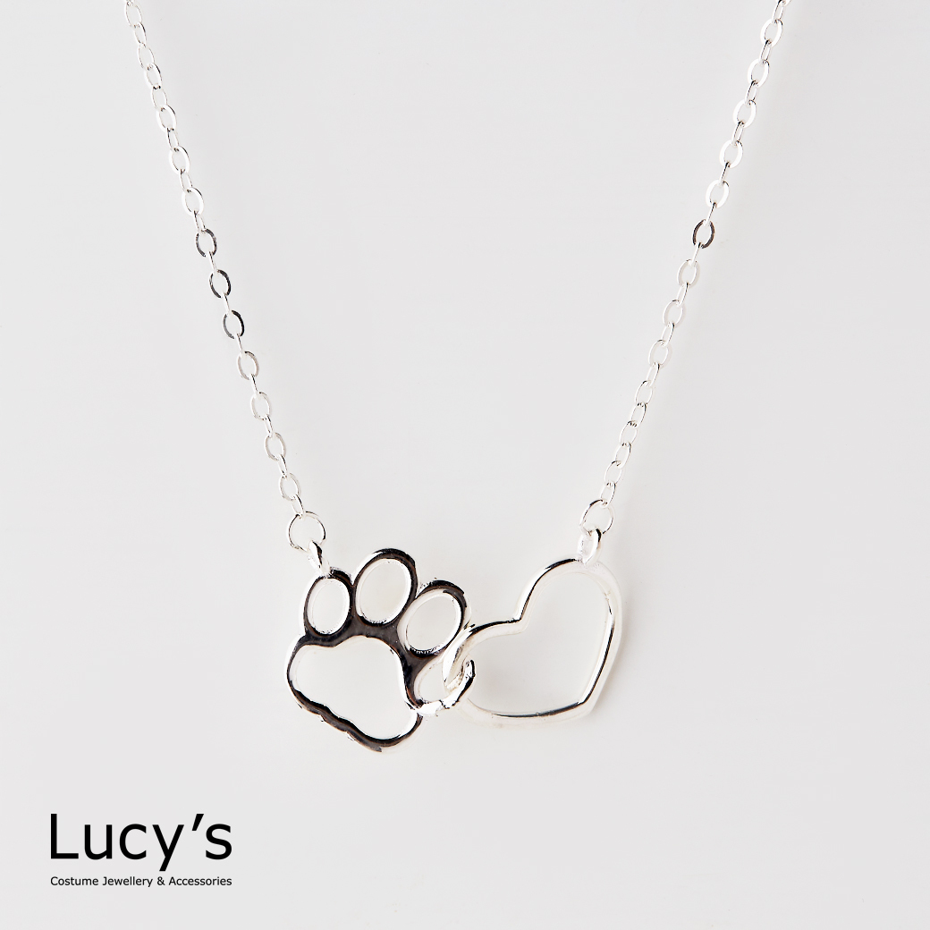 925純銀 愛犬相伴 項鍊 (125319)