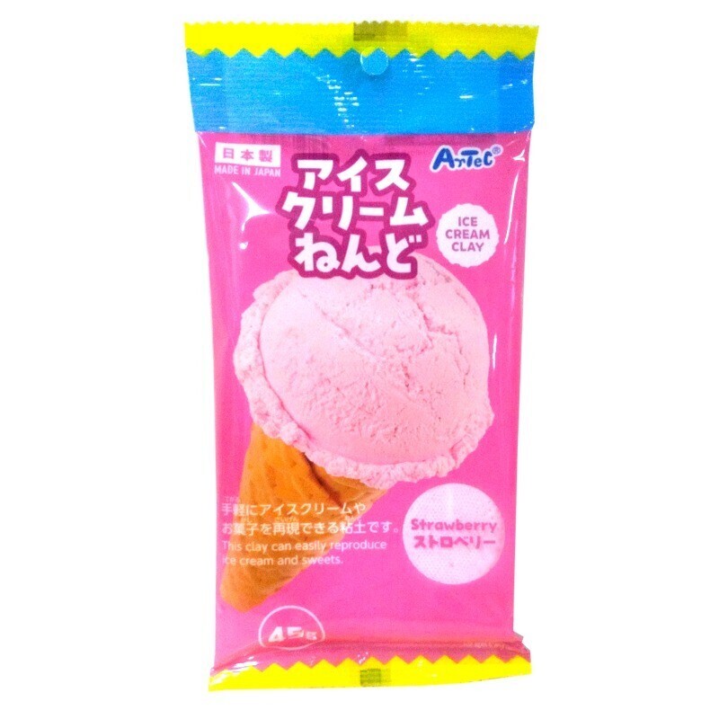 冰淇淋黏土玩具/草莓