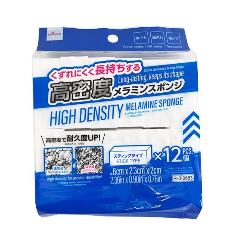 高密度科技海綿/棒狀 12入