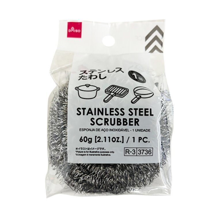 廚用不鏽鋼洗刷鋼絲球/60g