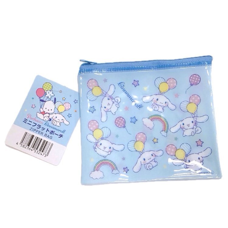 小物收納袋/三麗鷗角色 14×12×1cm