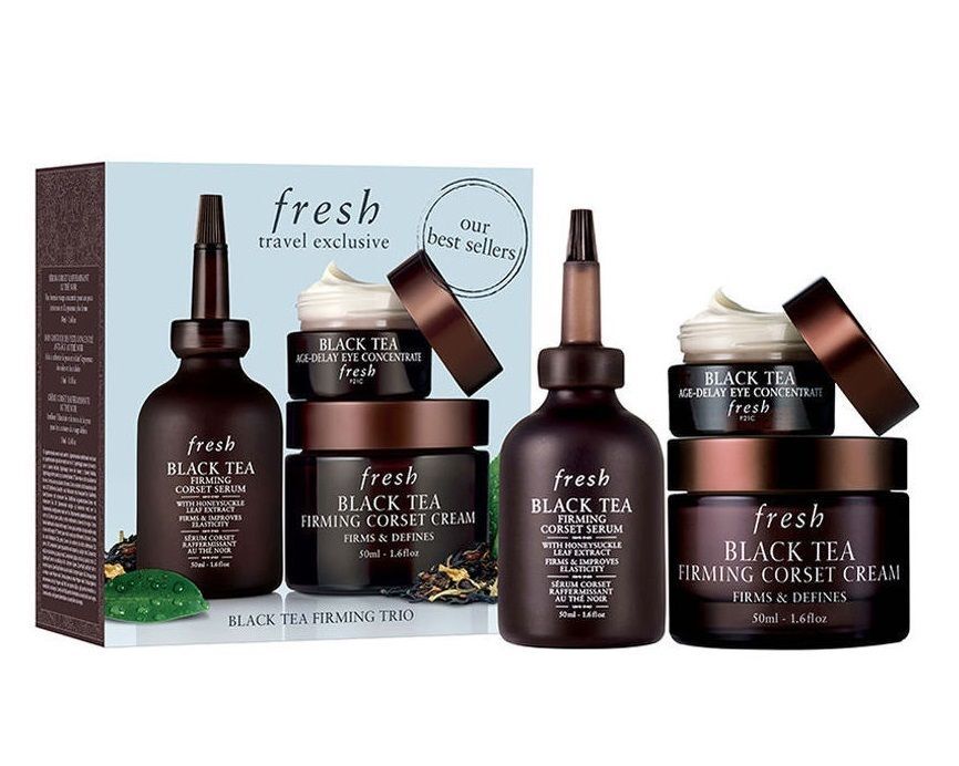 馥蕾詩 紅茶抗皺緊緻護膚套裝三件套 [平行進口]