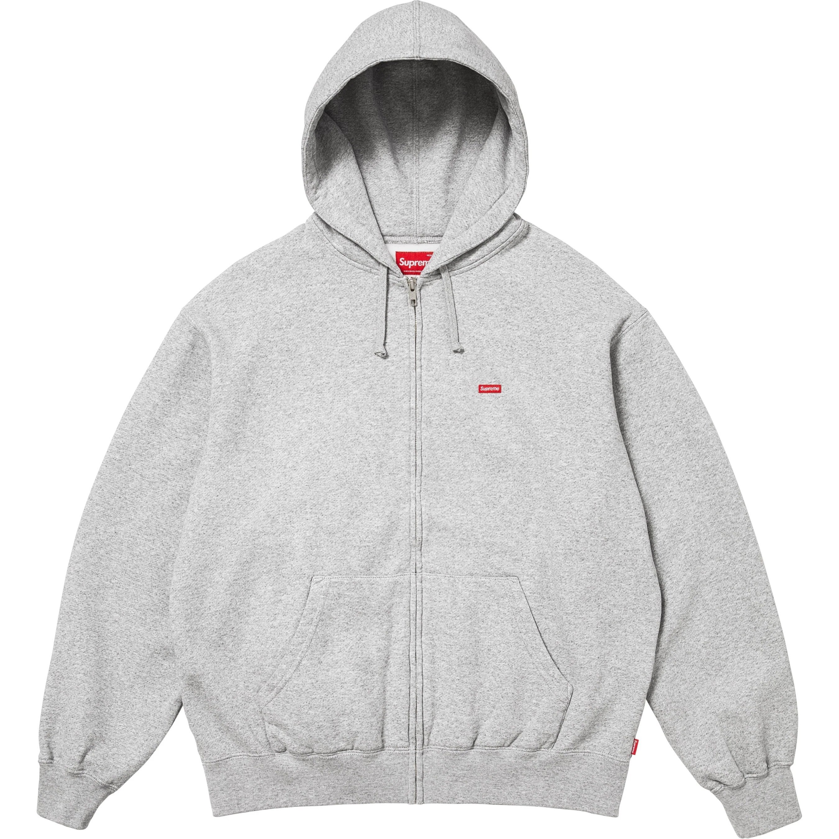 Supreme Small Box Zip Up Hooded Sweatshirt (3Colors)