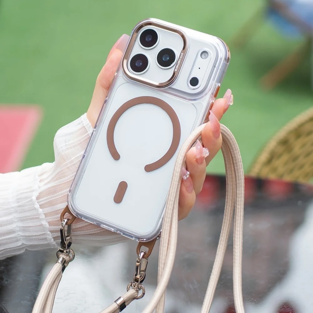 【VP吸血鬼】百變掛繩邊角雙色防摔殼 適用於 iPhone 17系列16系列15系列14系列13系列12系列