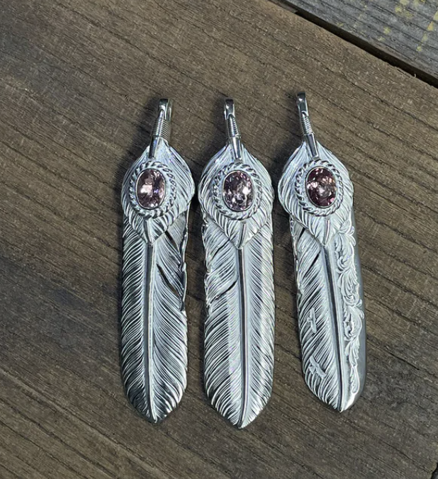 Pink Tourmaline羽毛系列