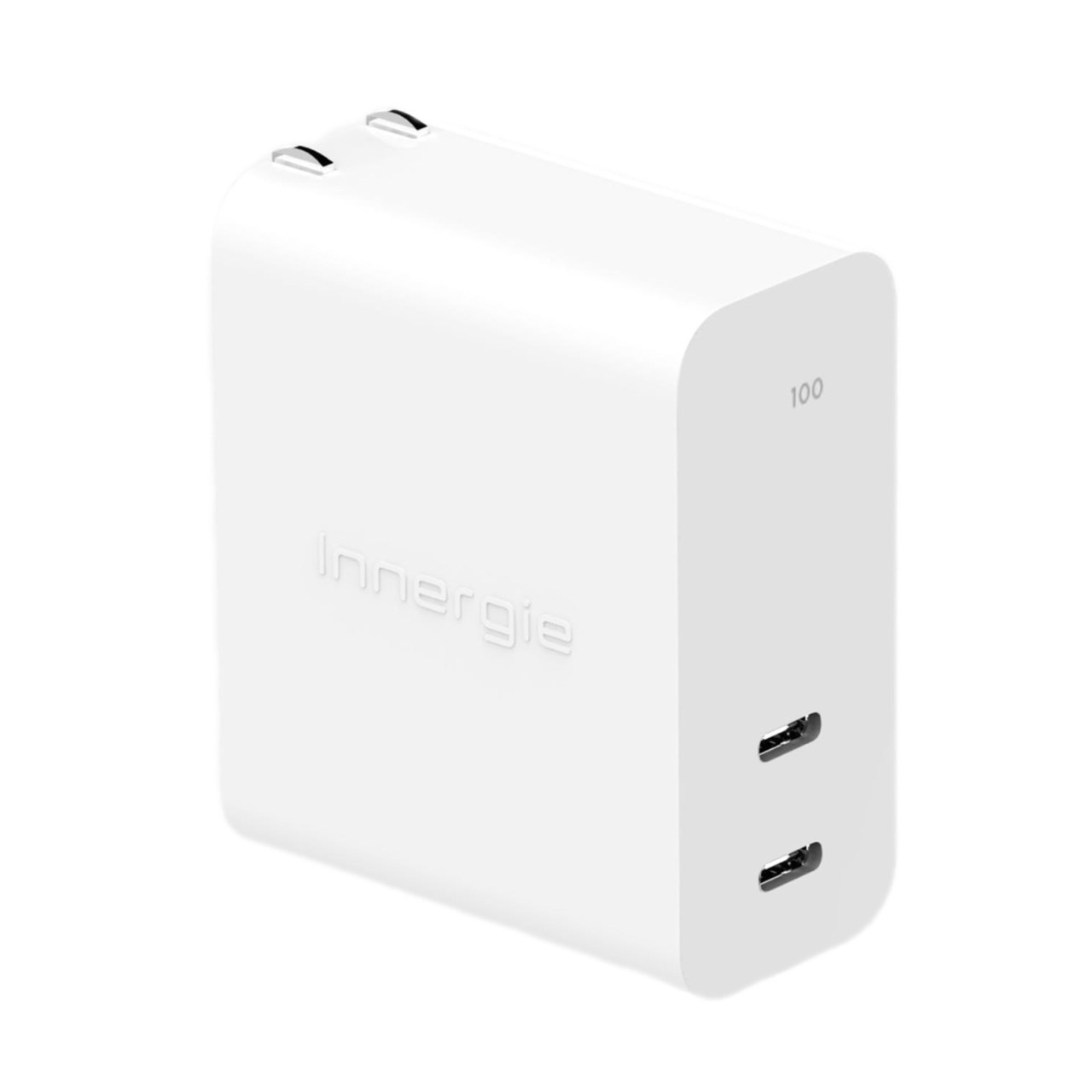 Innergie 台達 C10 Duo 摺疊版 100W 雙孔 USB-C 萬用充電器
