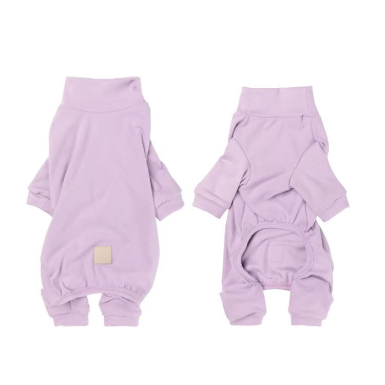 FuzzYard - 天鵝絨高領四腳衣(薰衣草紫）