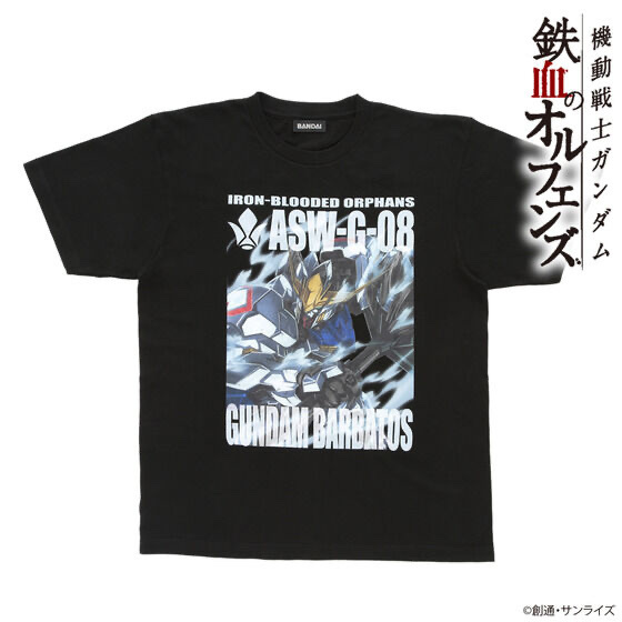 240985 Pbandai 預訂 2026/1月 機動戦士ガンダム 鉄血のオルフェンズ MS ARCHIVES フルカラーTシャツ ガンダム・バルバトス