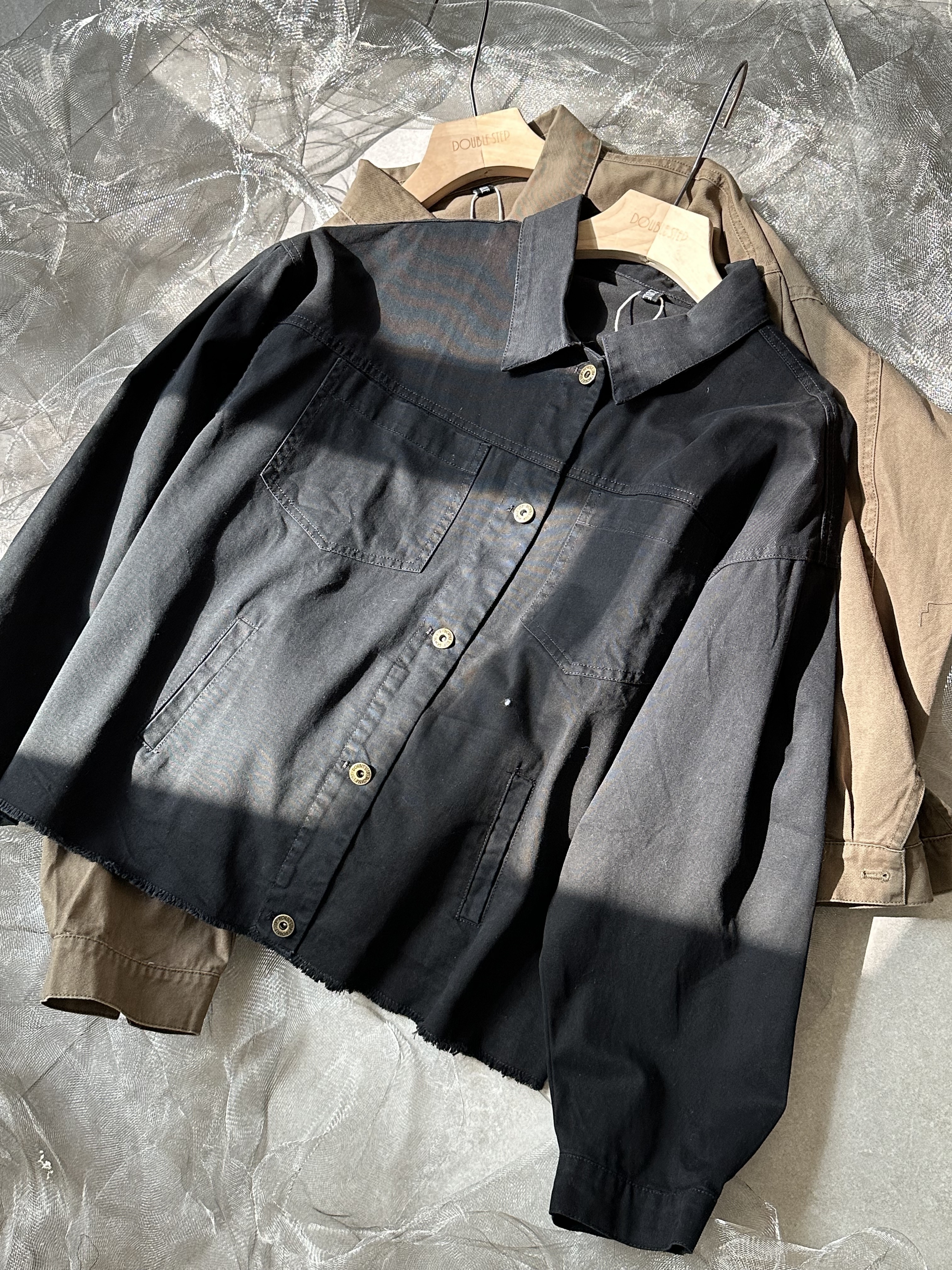 散口橡筋腳洗水外套 - JK53831