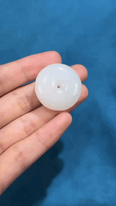 117226 和田玉平安扣 (29.2mm直徑)