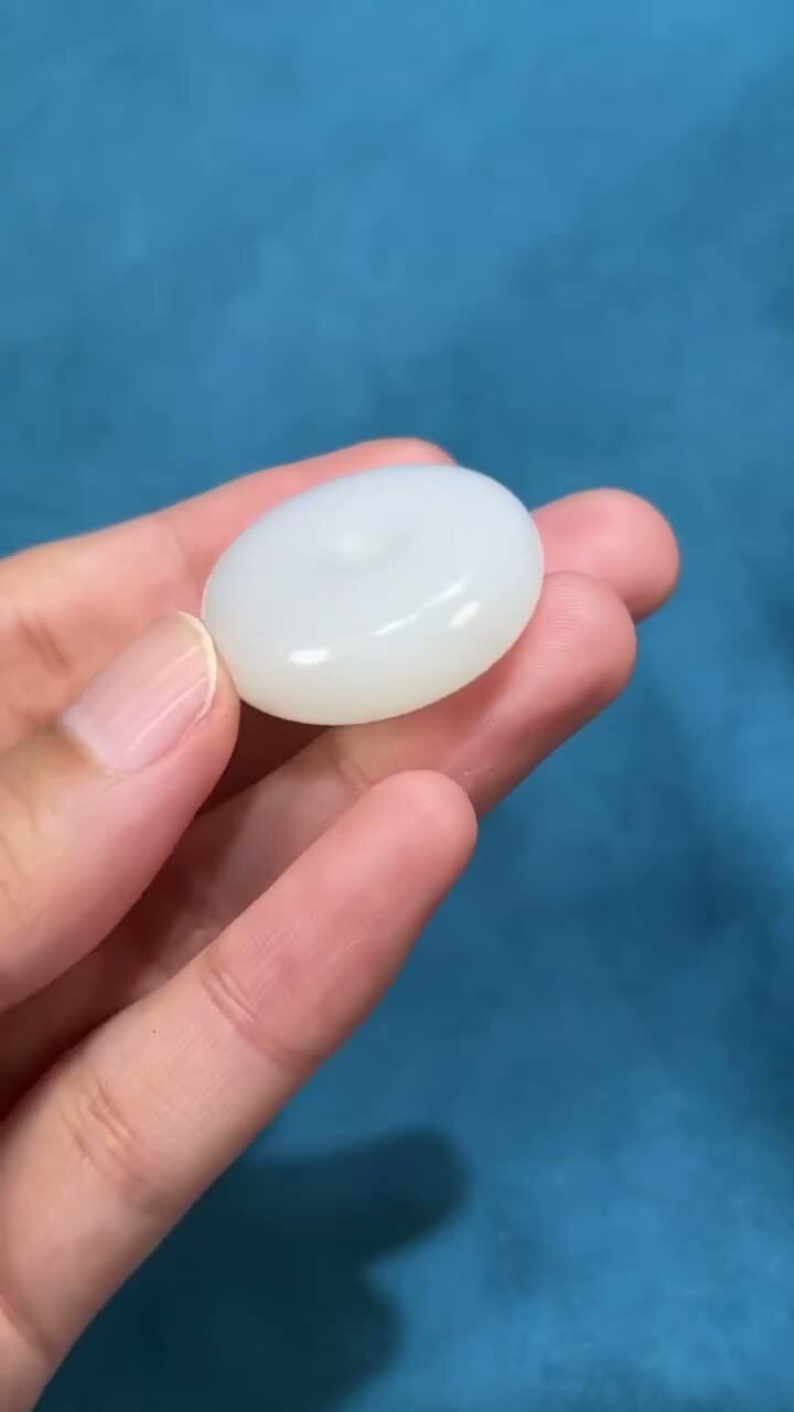 和田玉平安扣 (29.2mm直徑),天然和田玉軟玉