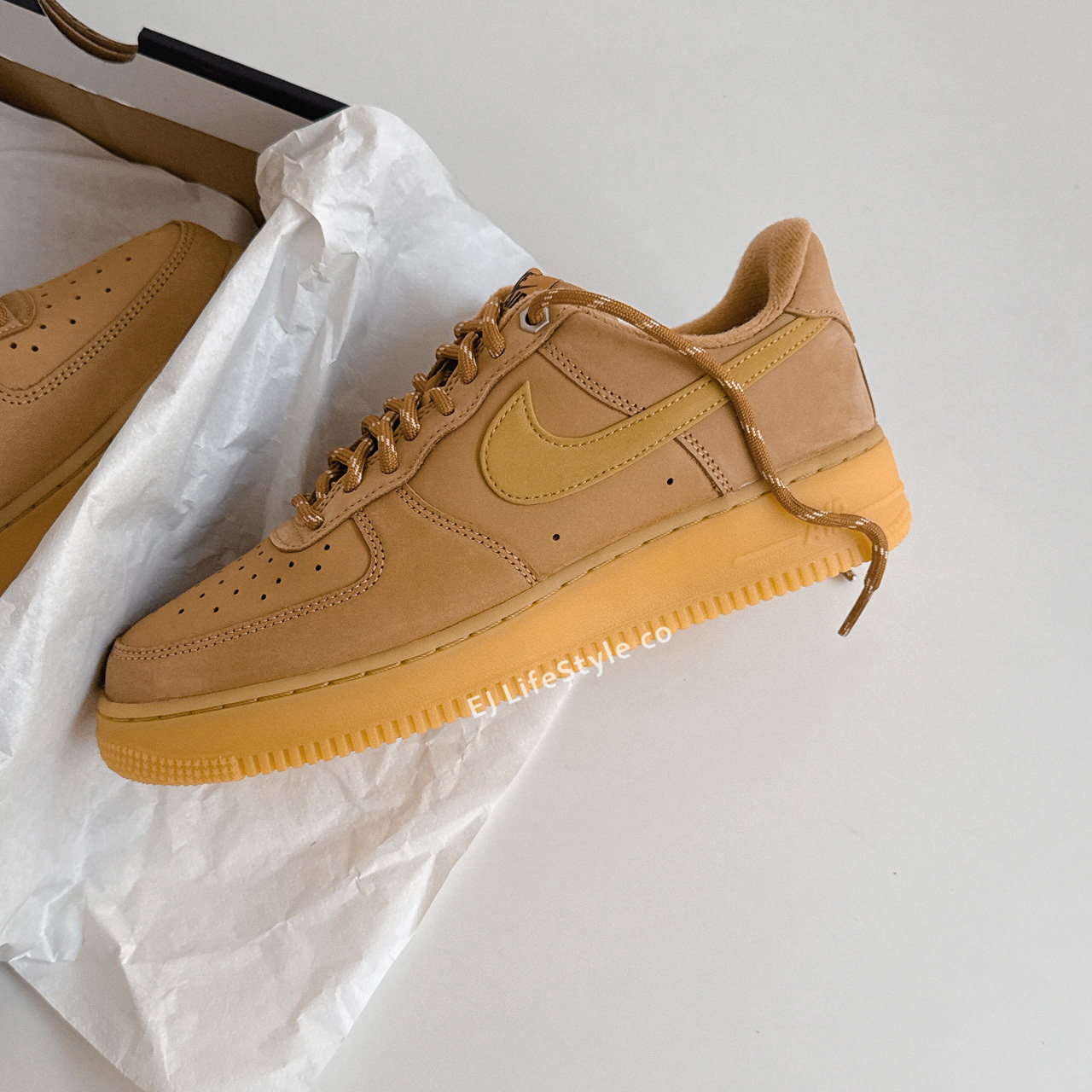 NIKE AIR FORCE 1 AF1 小麥色 卡其色 土黃色 焦糖底 男鞋 CJ9179-200 / 現+預