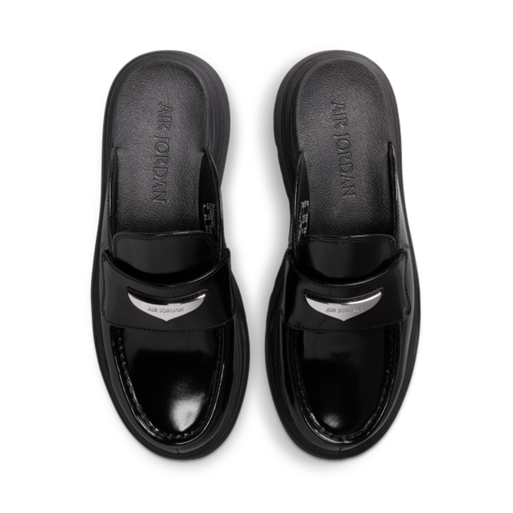 W Nike Air Jordan Mule Black Metallic Silver 厚底黑銀 HJ4292-001