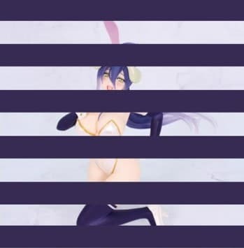 預購26/04 FANS 代理版 景品 OVERLORD One-Seventh Carat 雅爾貝德 白色兔女郎Ver.