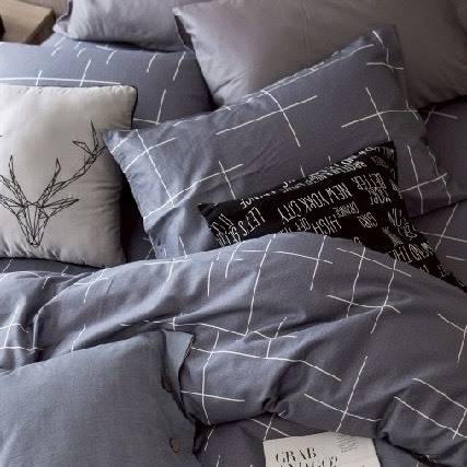 300織長絨棉兩用被 | 魯爾灰 DR907