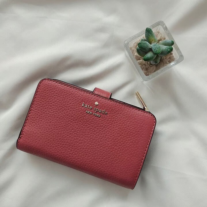 【直播】Kate Spade LL1114501 Lena Medium Bifold Wallet(KH787)