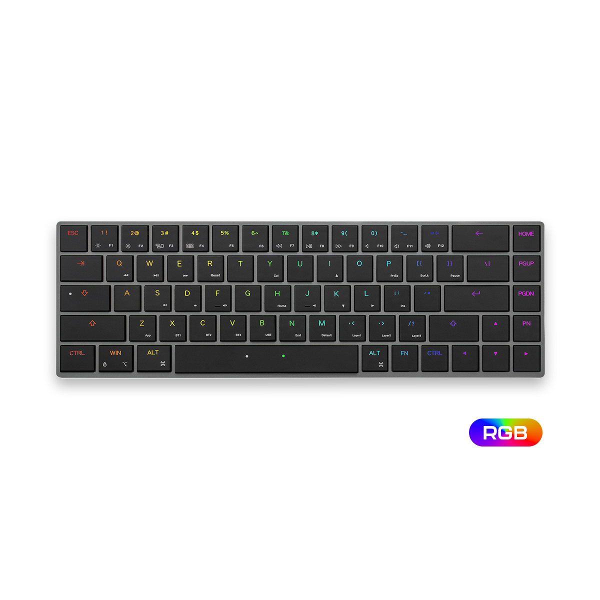 Mistel AIRONE RGB Silver (Cherry MX ULP SW)