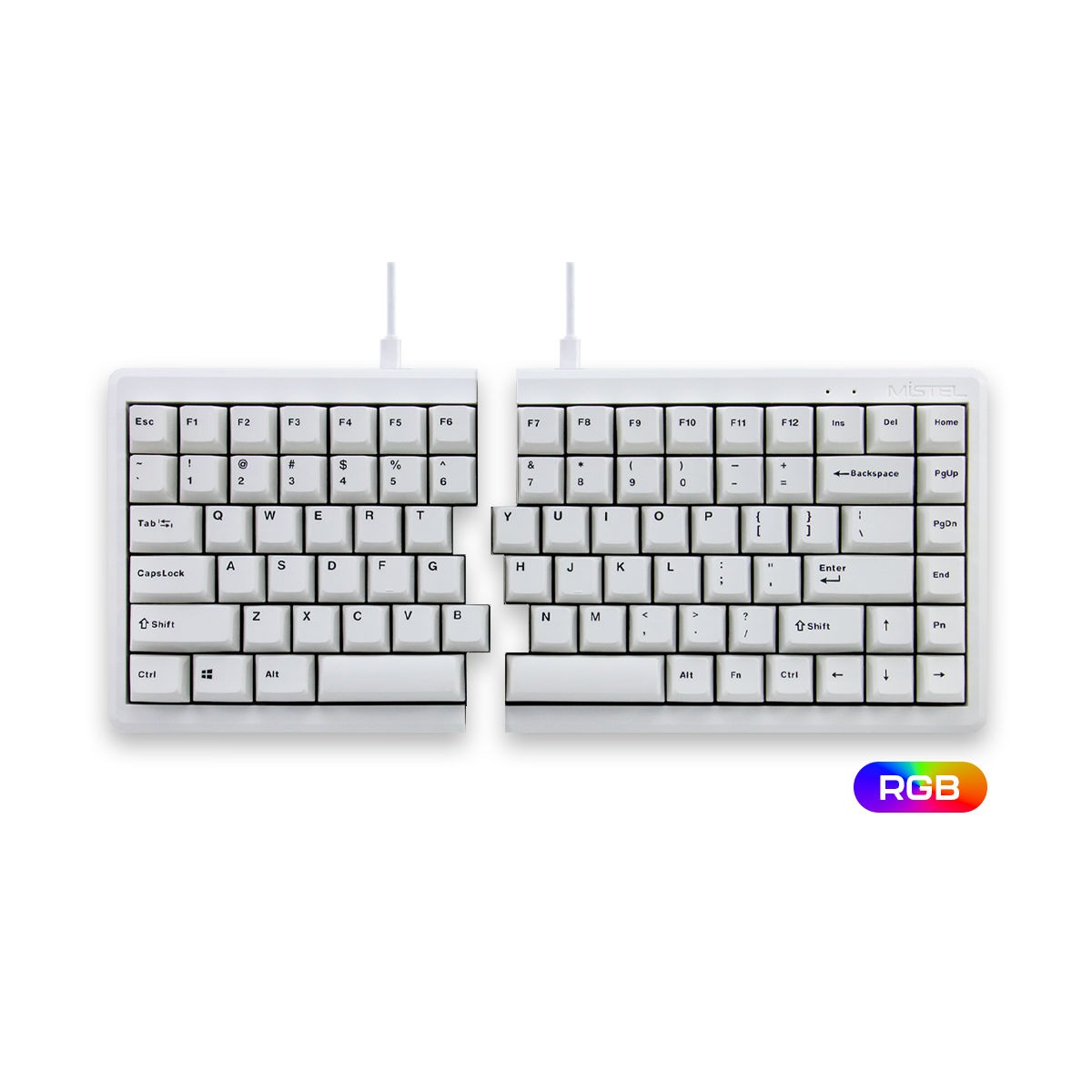 Mistel MD770 RGB Classic White/BKF