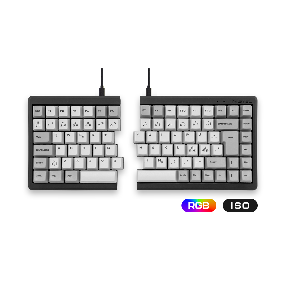 Mistel MD770 RGB DualGrey (ISO-NOR)