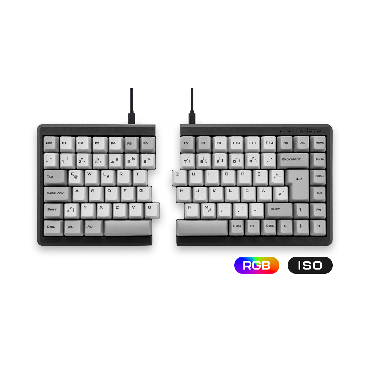 Mistel MD770 RGB DualGrey (ISO-DE)