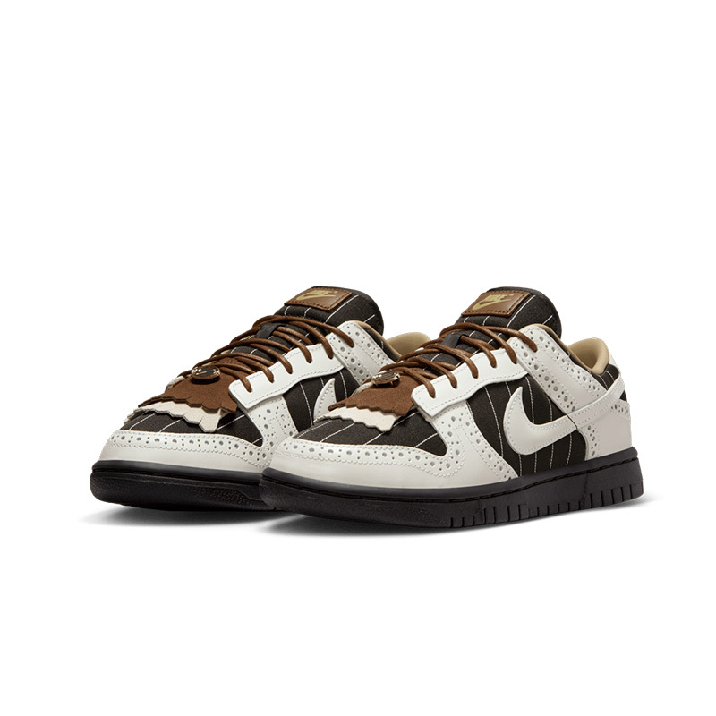 Nike Dunk Low LX "Summit White and Cacao Wow" 巴洛克  雕花 女鞋 FV3642-010 [海外代購]