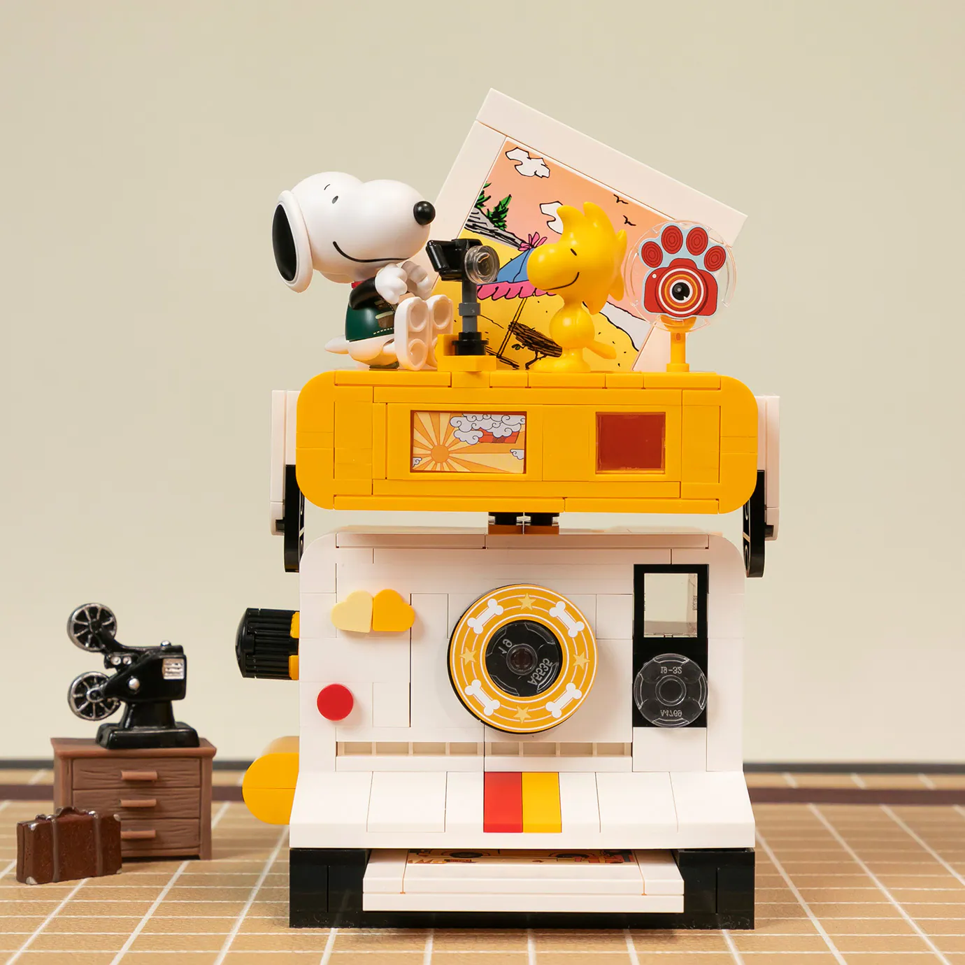 拼奇 史努比 拍立得 收藏積木 (86915)