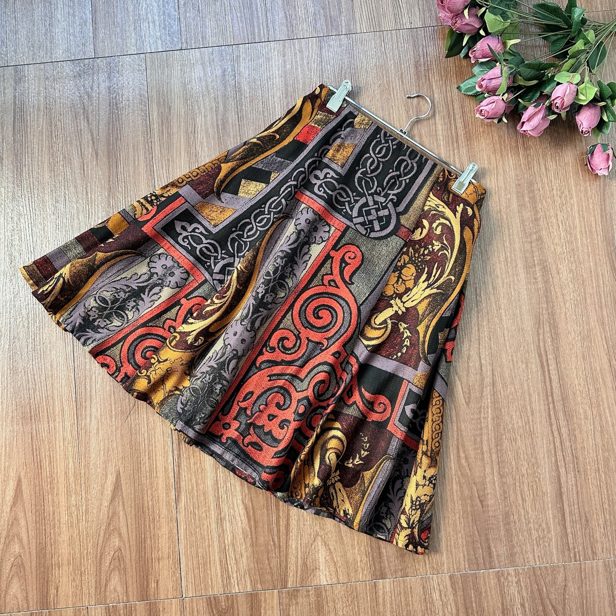 巴洛克華麗感半身裙