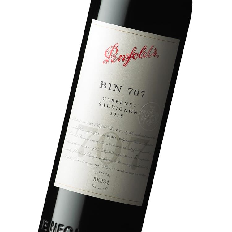 Penfolds Bin 707 Cabernet Sauvignon 2018