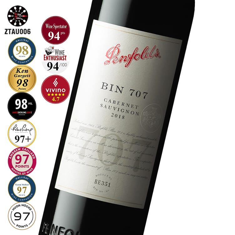 Penfolds Bin 707 Cabernet Sauvignon 2018