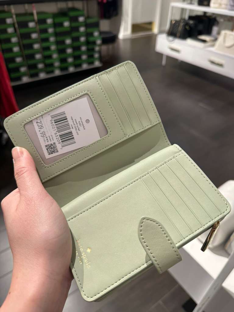 【直播】Kate Spade LL1114812 單摺中長銀包