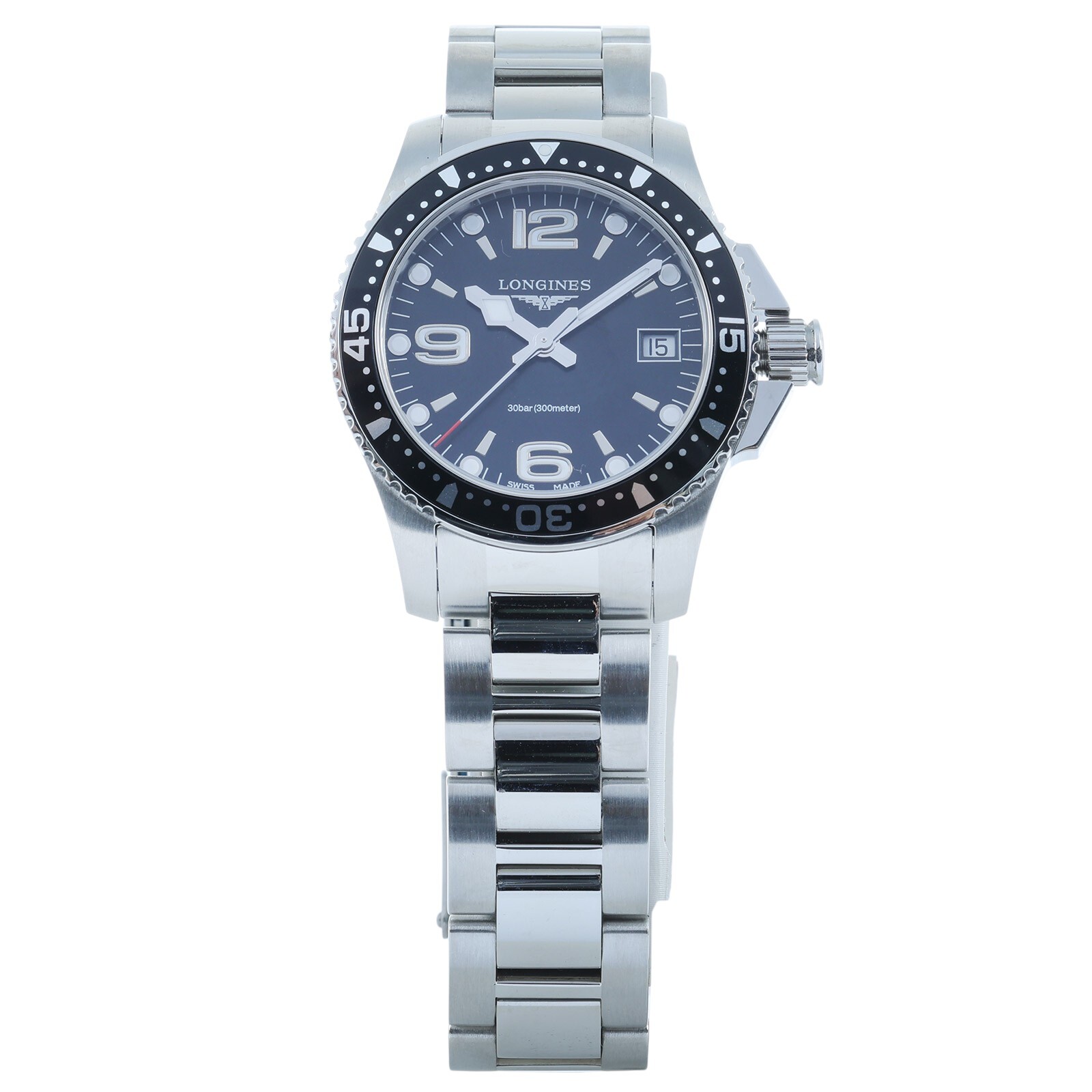 浪琴LONGINES 深海征服者系列腕錶L3.740.4.56.6 黑面盤2021