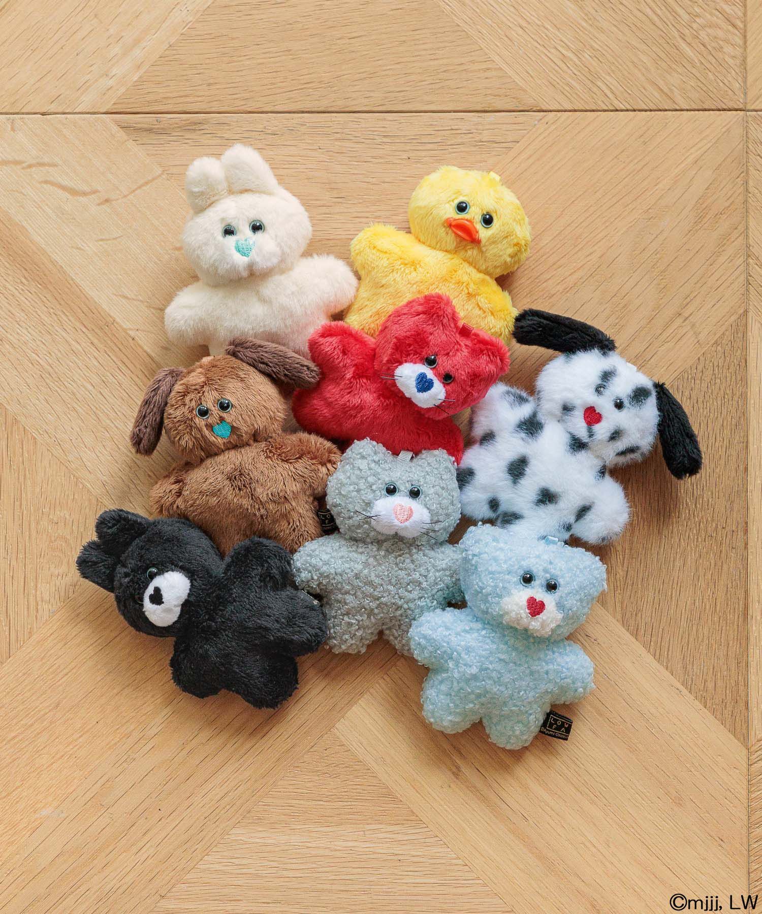 預購┃mojojojo 毛絨絨 娃娃 吊飾