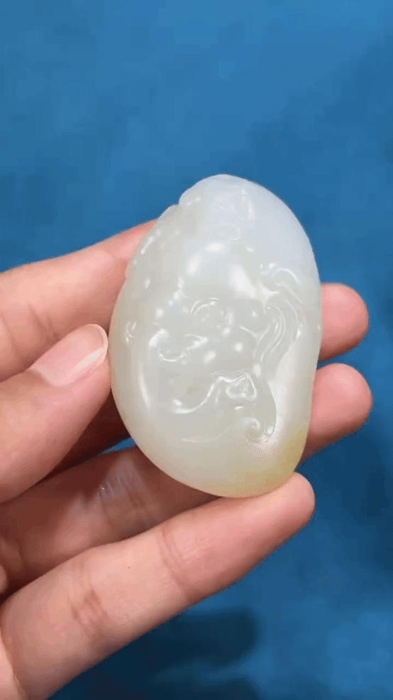 117230 和田玉籽料封侯拜相