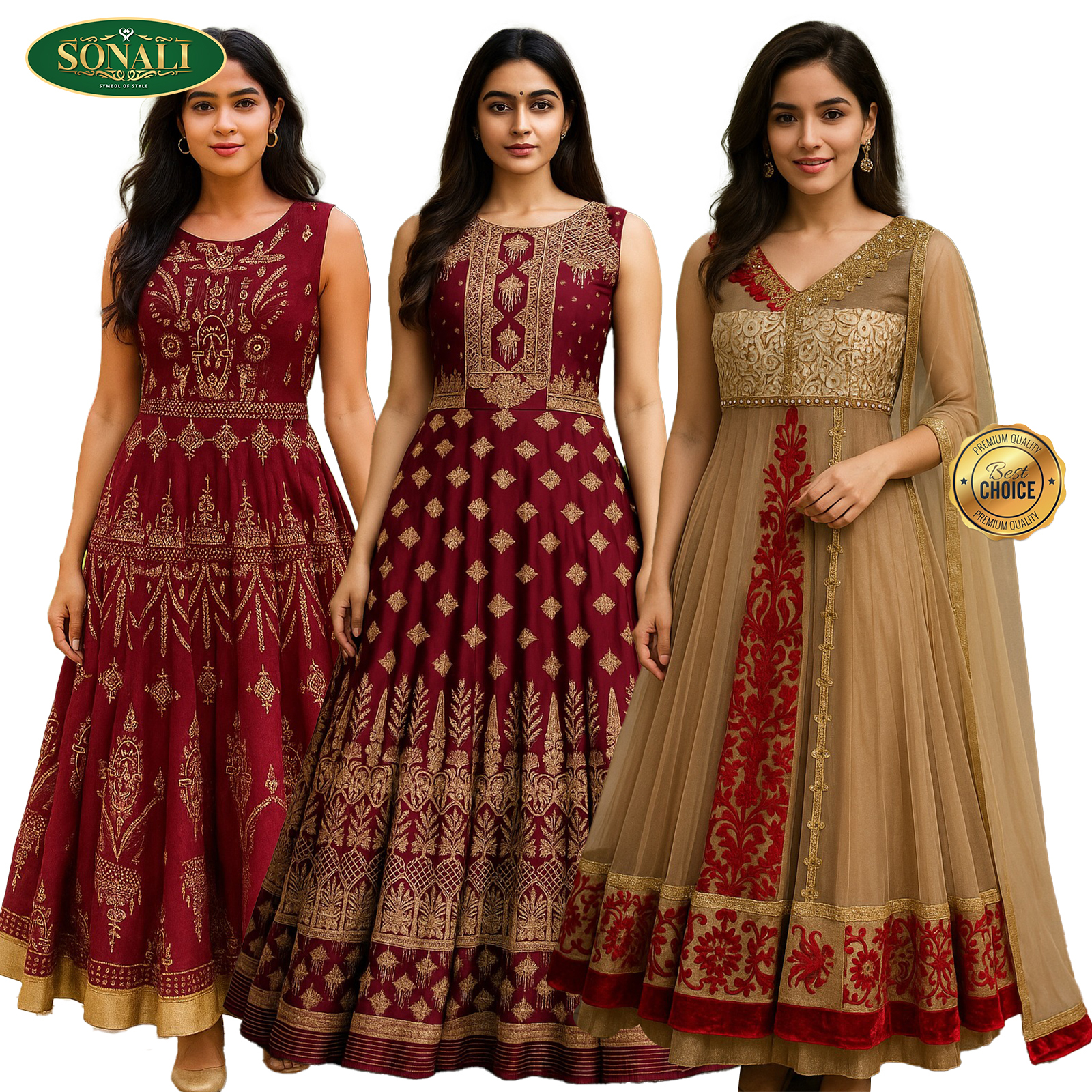Sonali's Premier Quality Women's Suits Collections / Women's Sets / Ladies Indian Traditional Suits