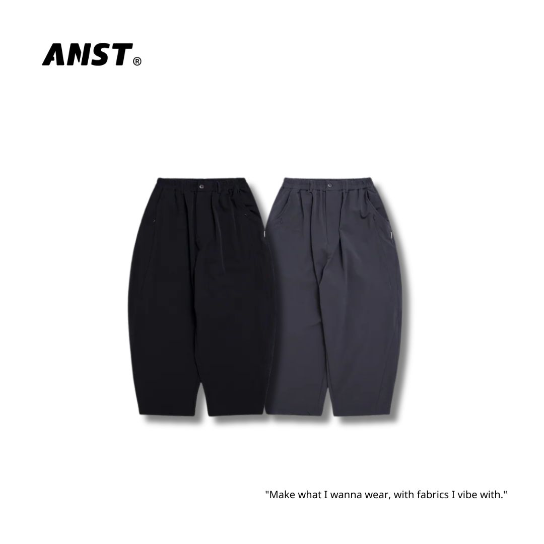 "現貨" ANST 內刷絨側折錐形褲 ST.68