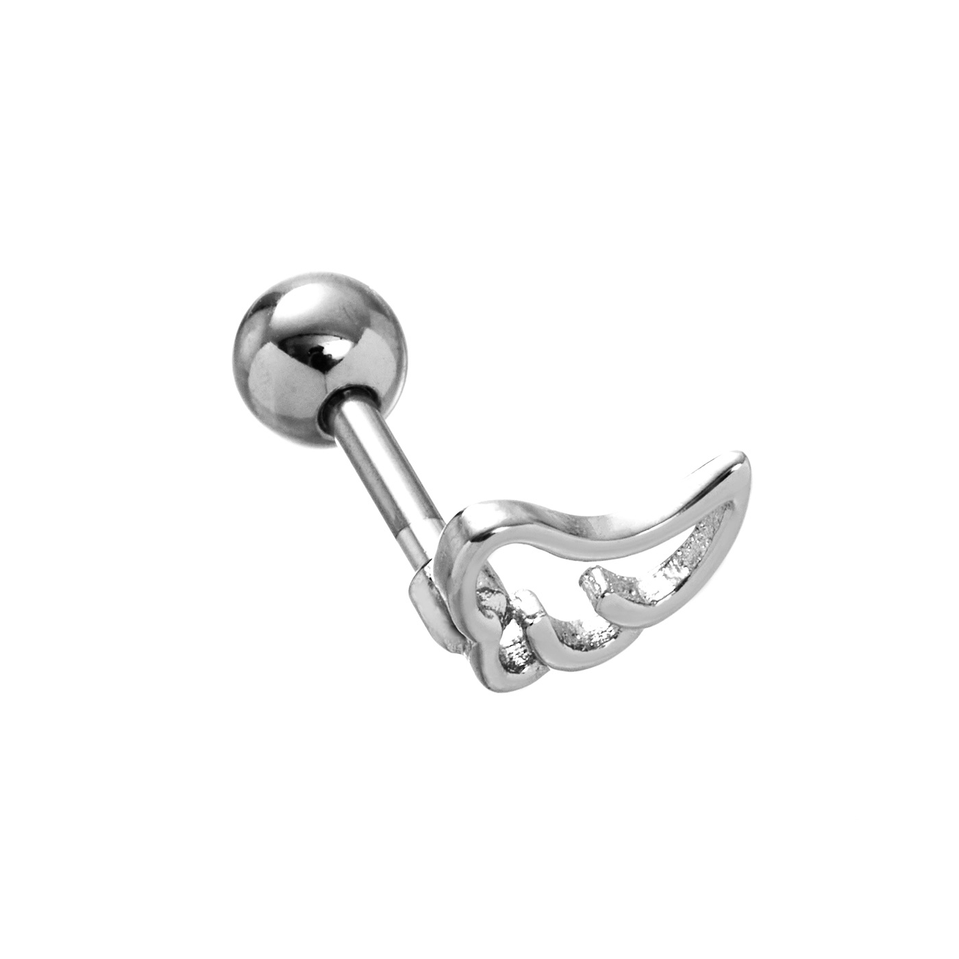 平價飾品,鋼飾,翅膀,耳環