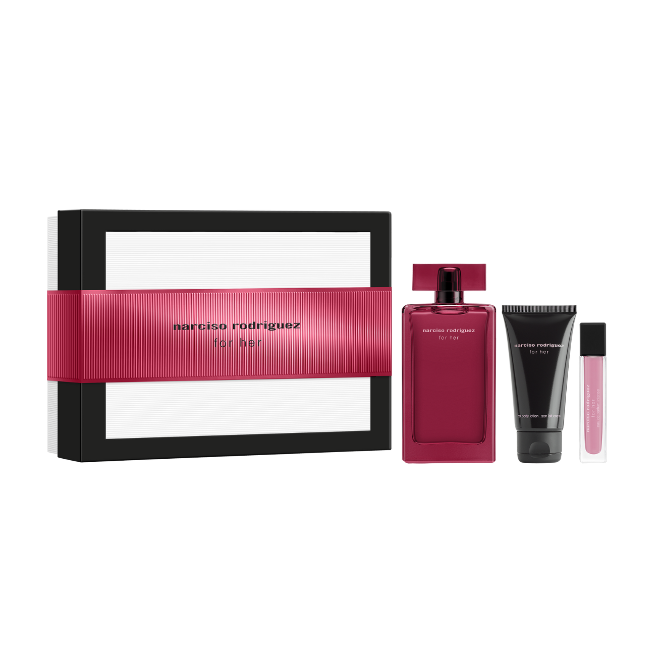 narciso rodriguez Parfums for her intense 淡香精禮盒套裝