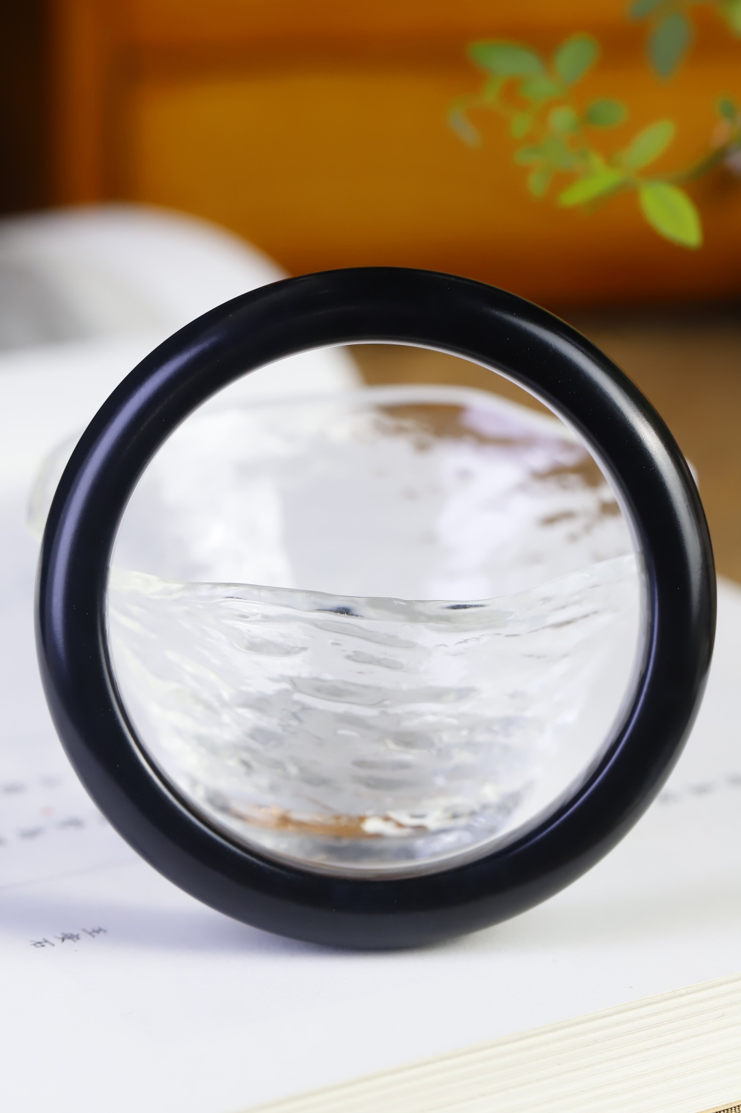 117131 54mm和田玉墨玉腕間柔情手鐲 (52-54)