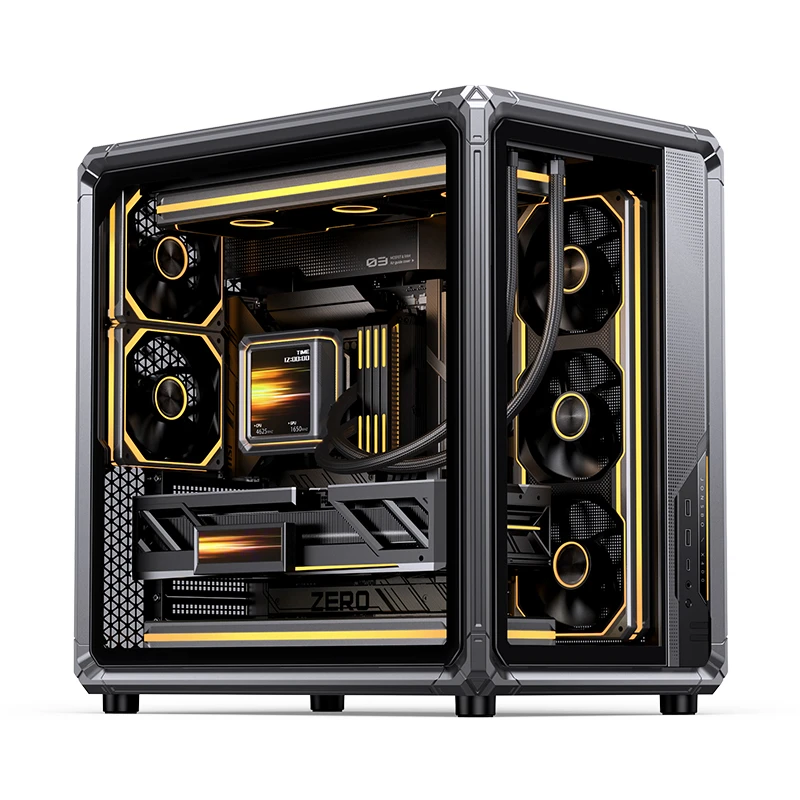 Jonsbo X400 Gray 海景房機箱