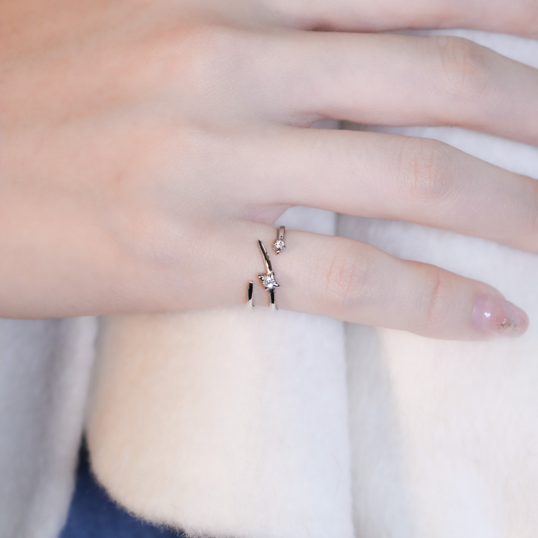 | 925純銀・白金 | 我們的星座尾戒 | RI0981 |